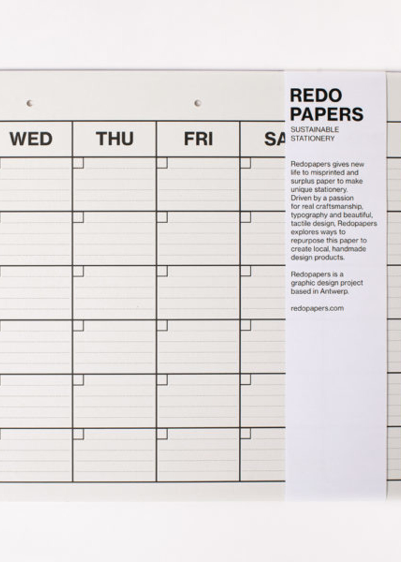 REDOPAPERS - Maandplanner