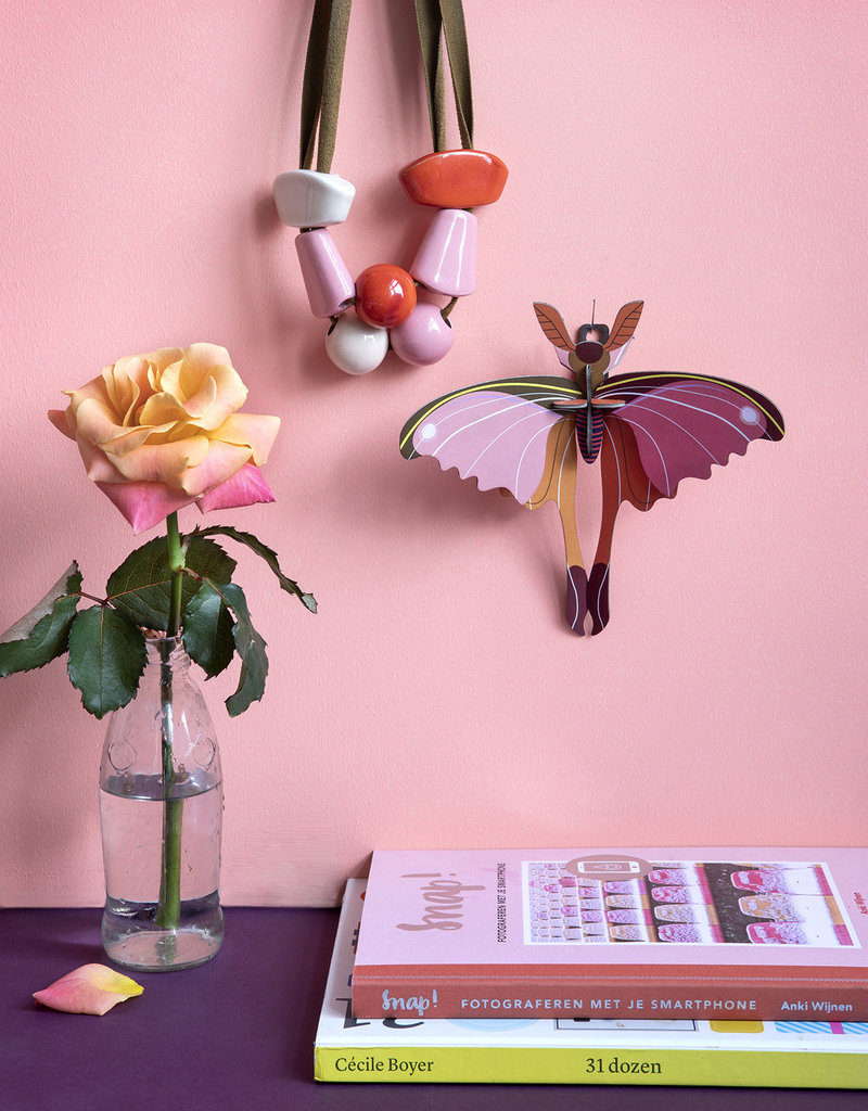 DIY WALL DECORATION - Pink Comet Butterfly