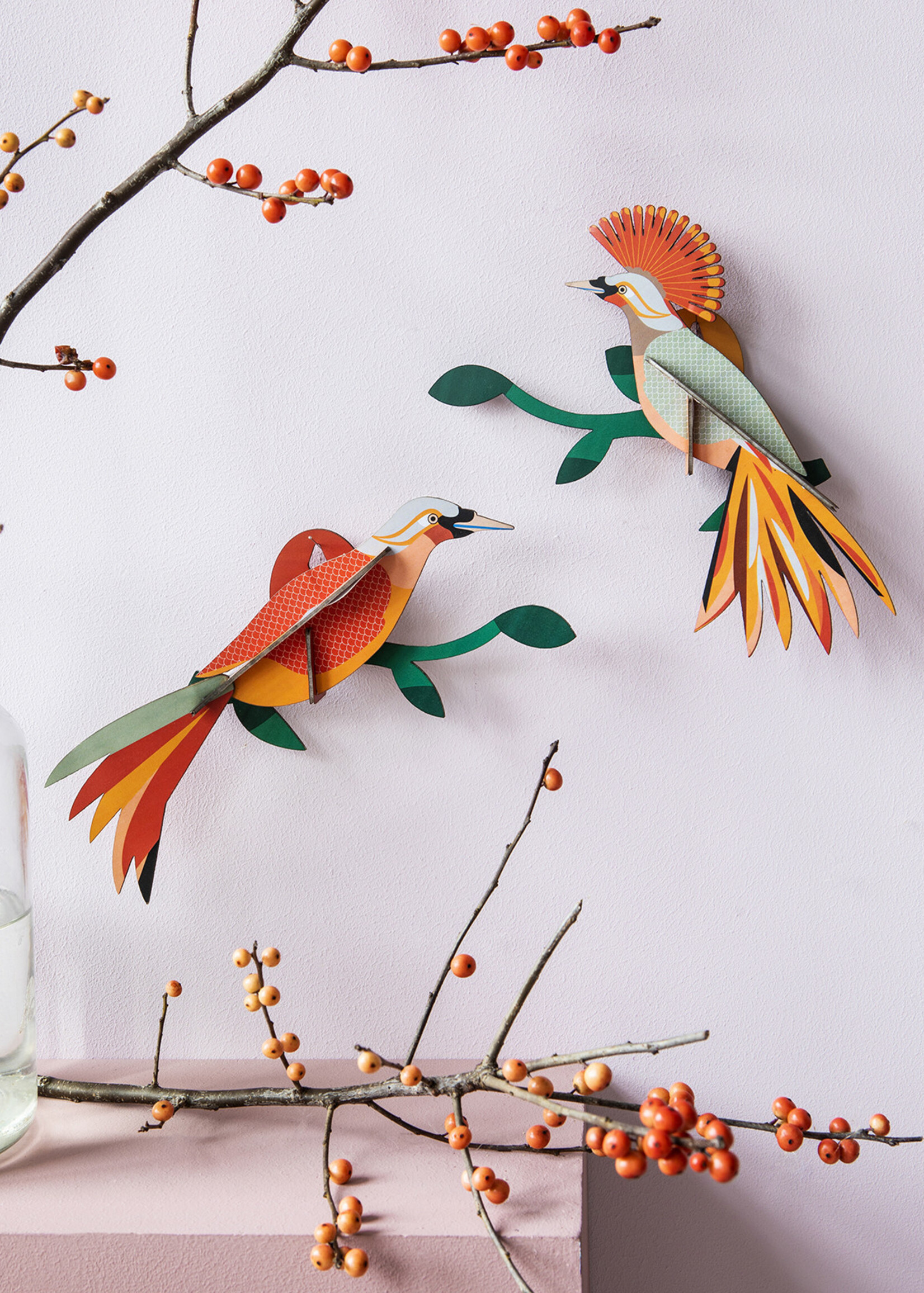 DIY WALL DECORATION - Birds of Paradise -  Obi