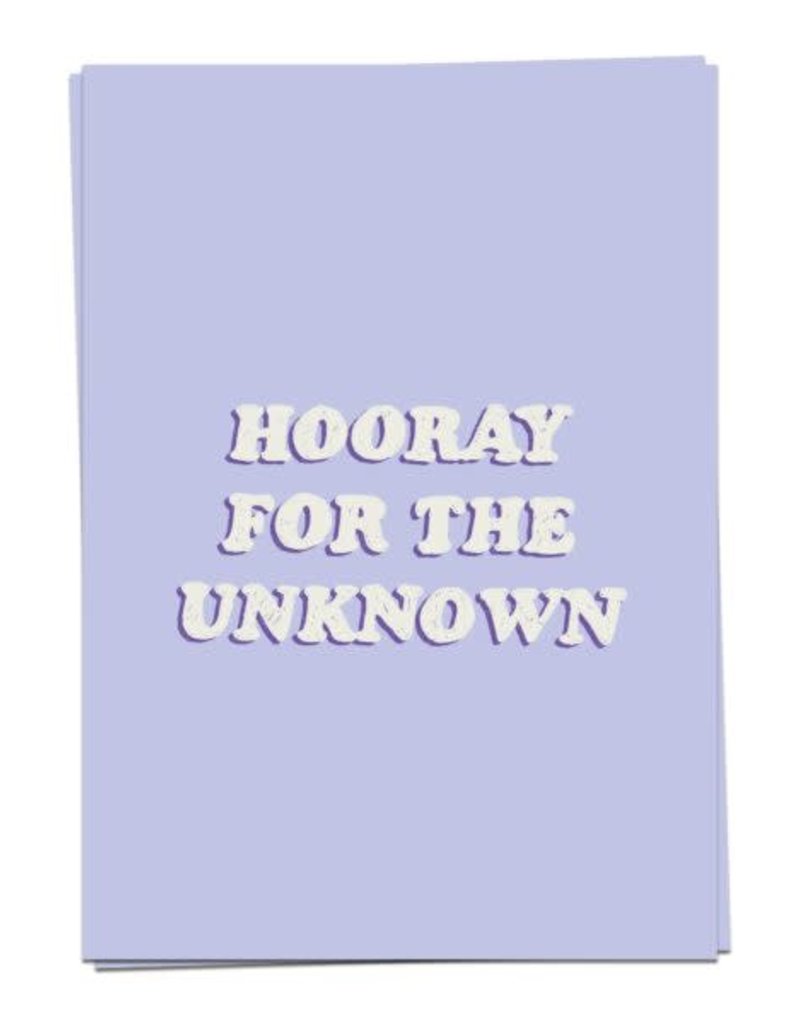 KAART BLANCHE - Hooray for the Unknown