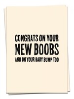 KAART BLANCHE - Baby Love - Congrats on Your New Boobs