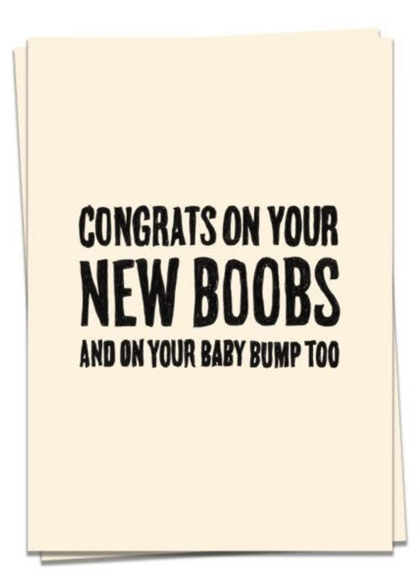 KAART BLANCHE - Baby Love - Congrats on Your New Boobs