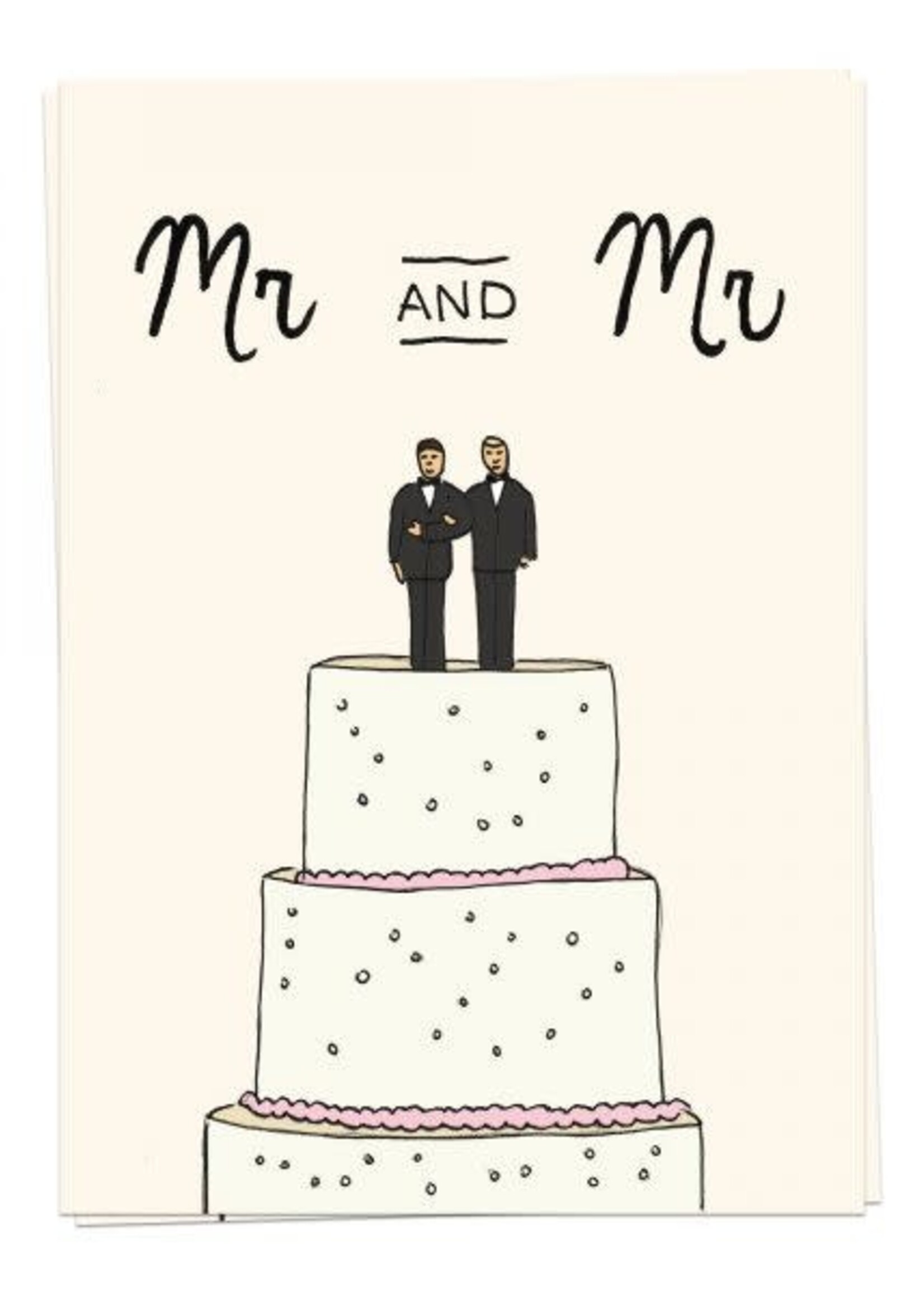 KAART BLANCHE - Mr and Mr Wedding Cake