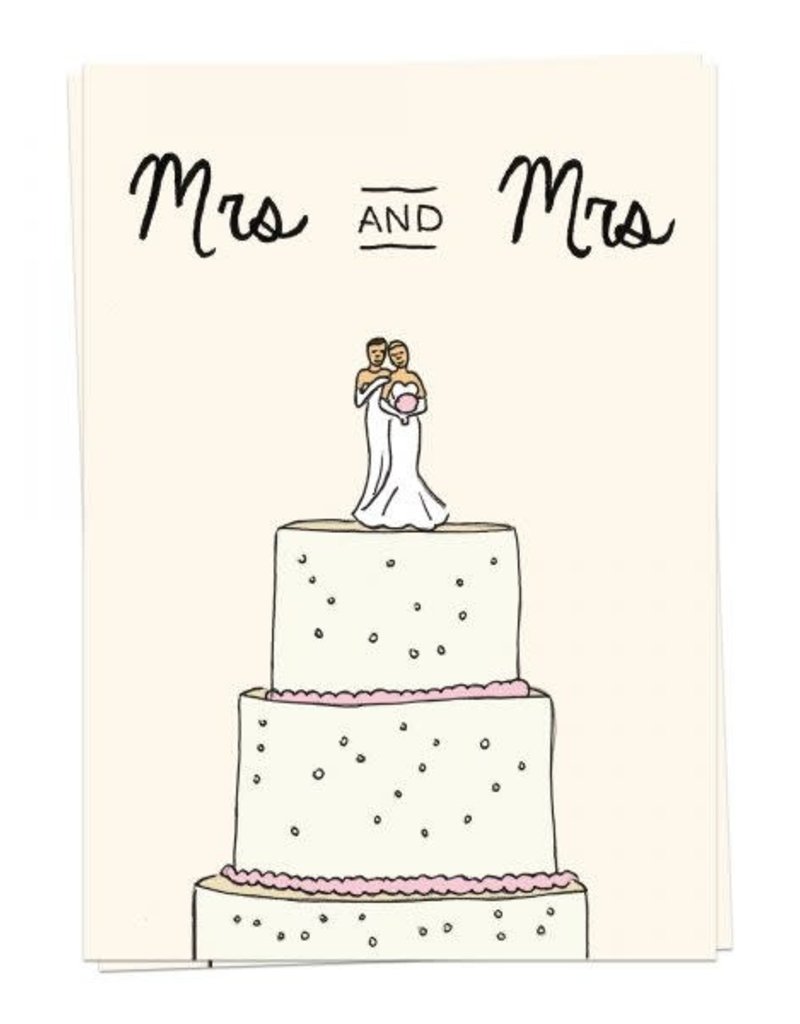 KAART BLANCHE - Mrs and Mrs Wedding Cake