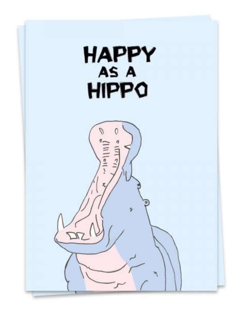 KAART BLANCHE - Happy as a Hippo