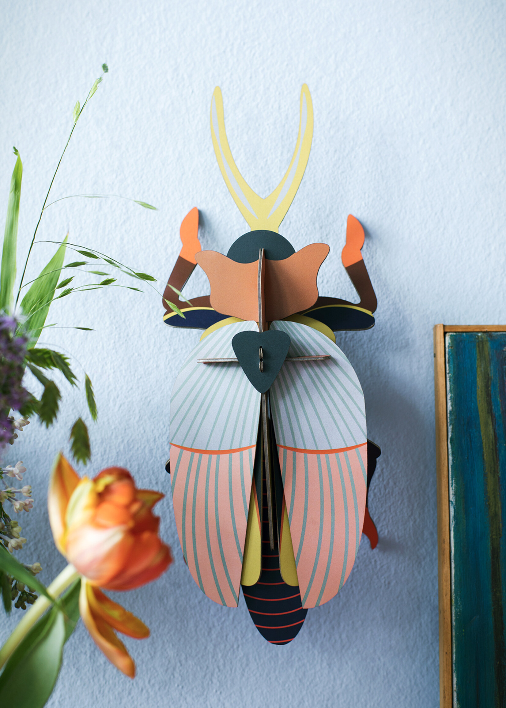 DIY WANDDECORATIE - Reuzenkever