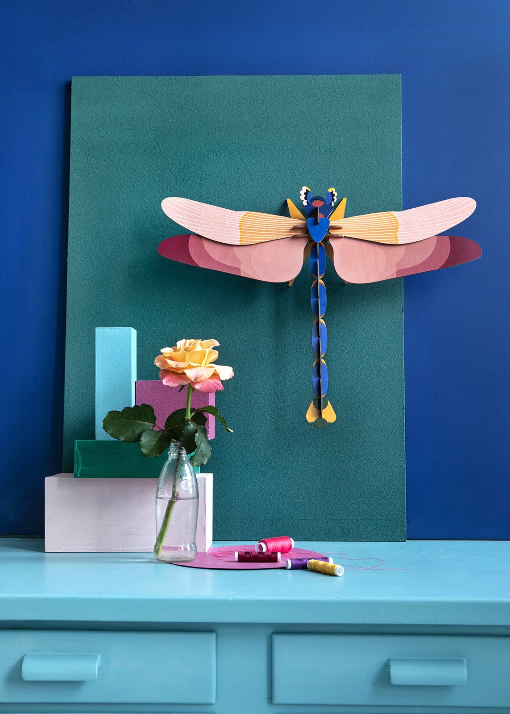 DIY DECORATION MURAL - Libellule Géante