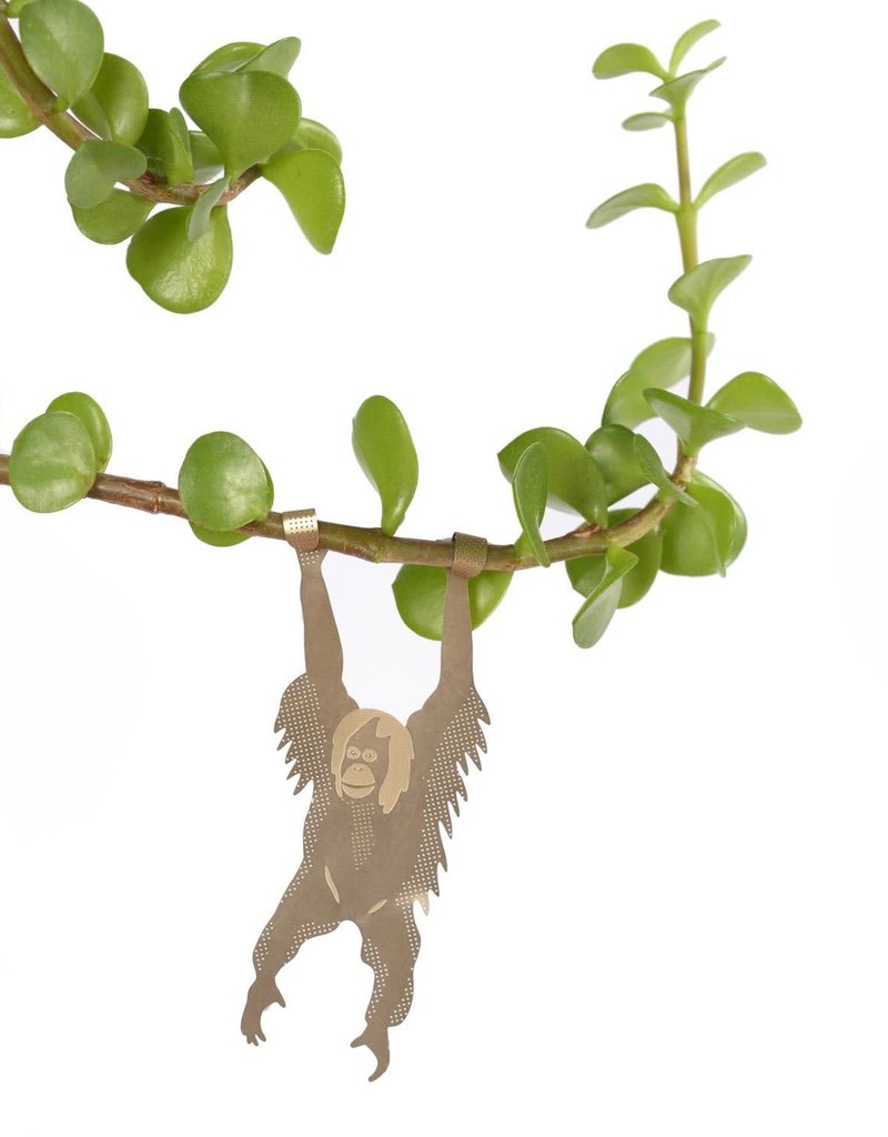 GOUDEN PLANTENHANGER - Orang-Oetan