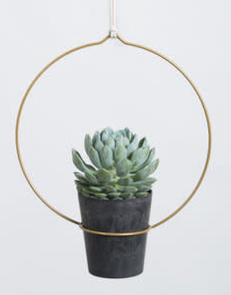 PLANT HANGER - Circula - Antique Gold