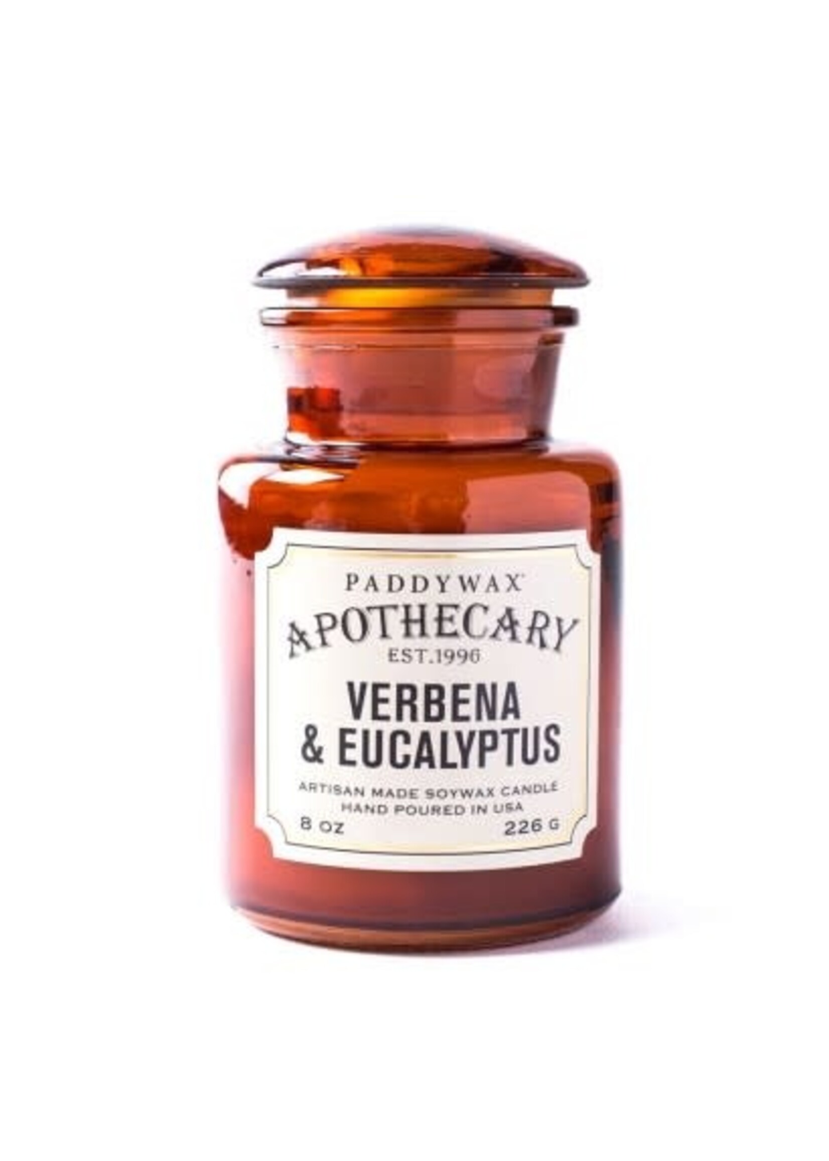 PADDYWAX APOTHECARY - Bougie en Verre - Verbena & Eucalyptus (226g)