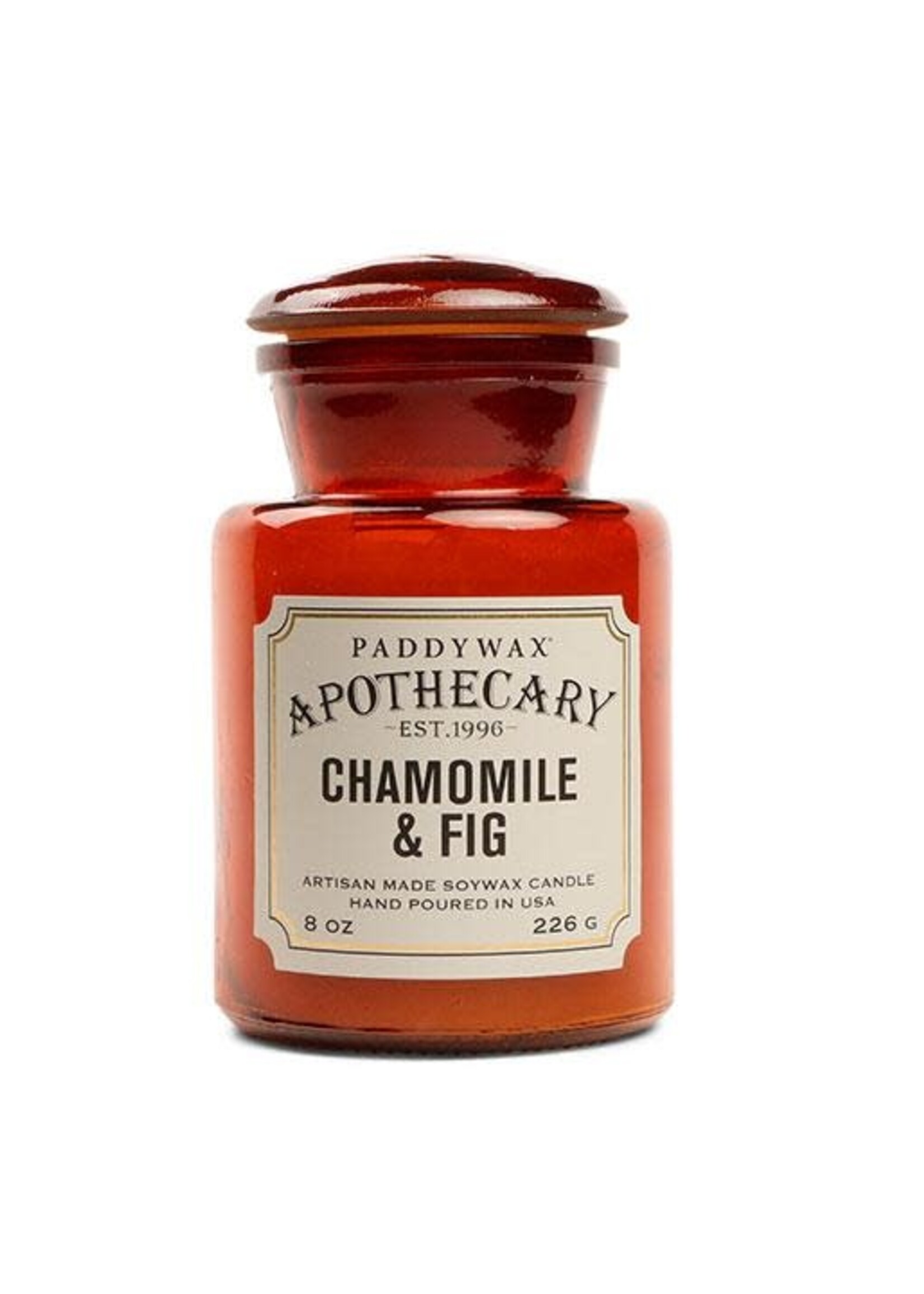 PADDYWAX APOTHECARY - Glazen Kaars - Chamomile & Fig (226g)