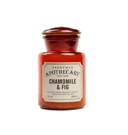 PADDYWAX APOTHECARY - Glazen Kaars - Chamomile & Fig (226g)