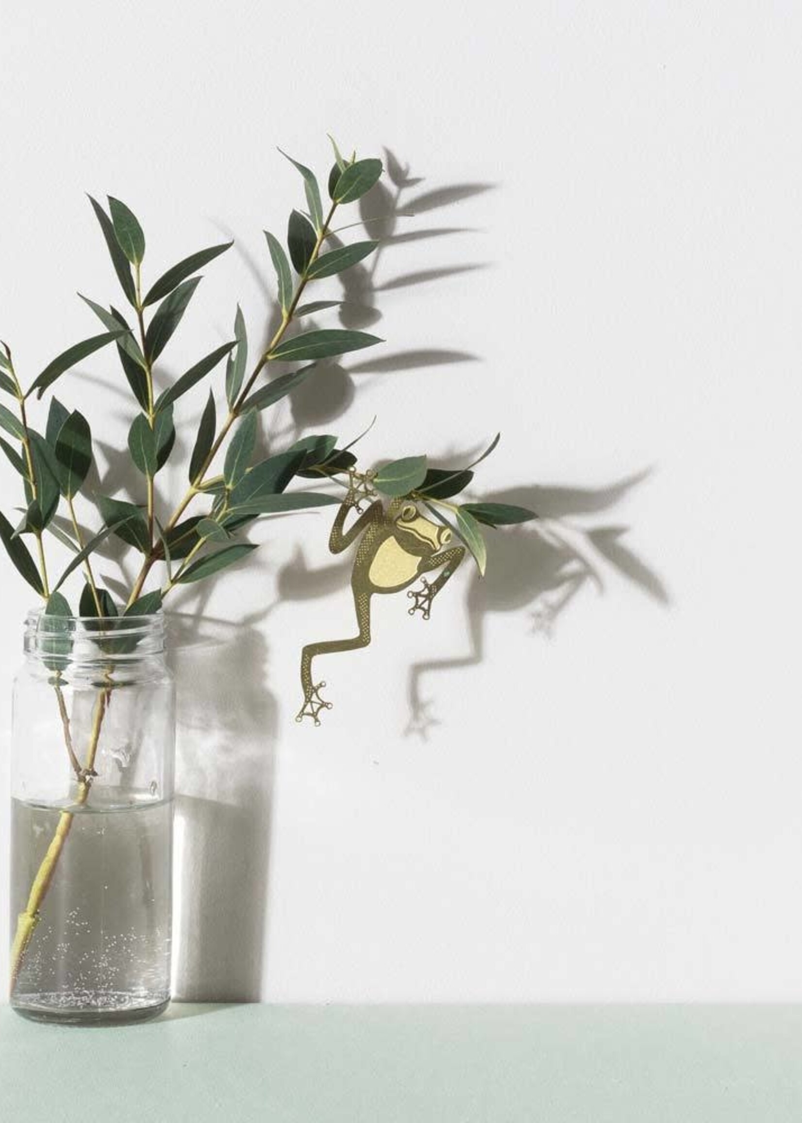 GOLDEN PLANT HANGER - Tree Frog