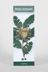 GOLDEN PLANT HANGER - Tree Frog