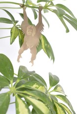 GOLDEN PLANT HANGER - Orangutan