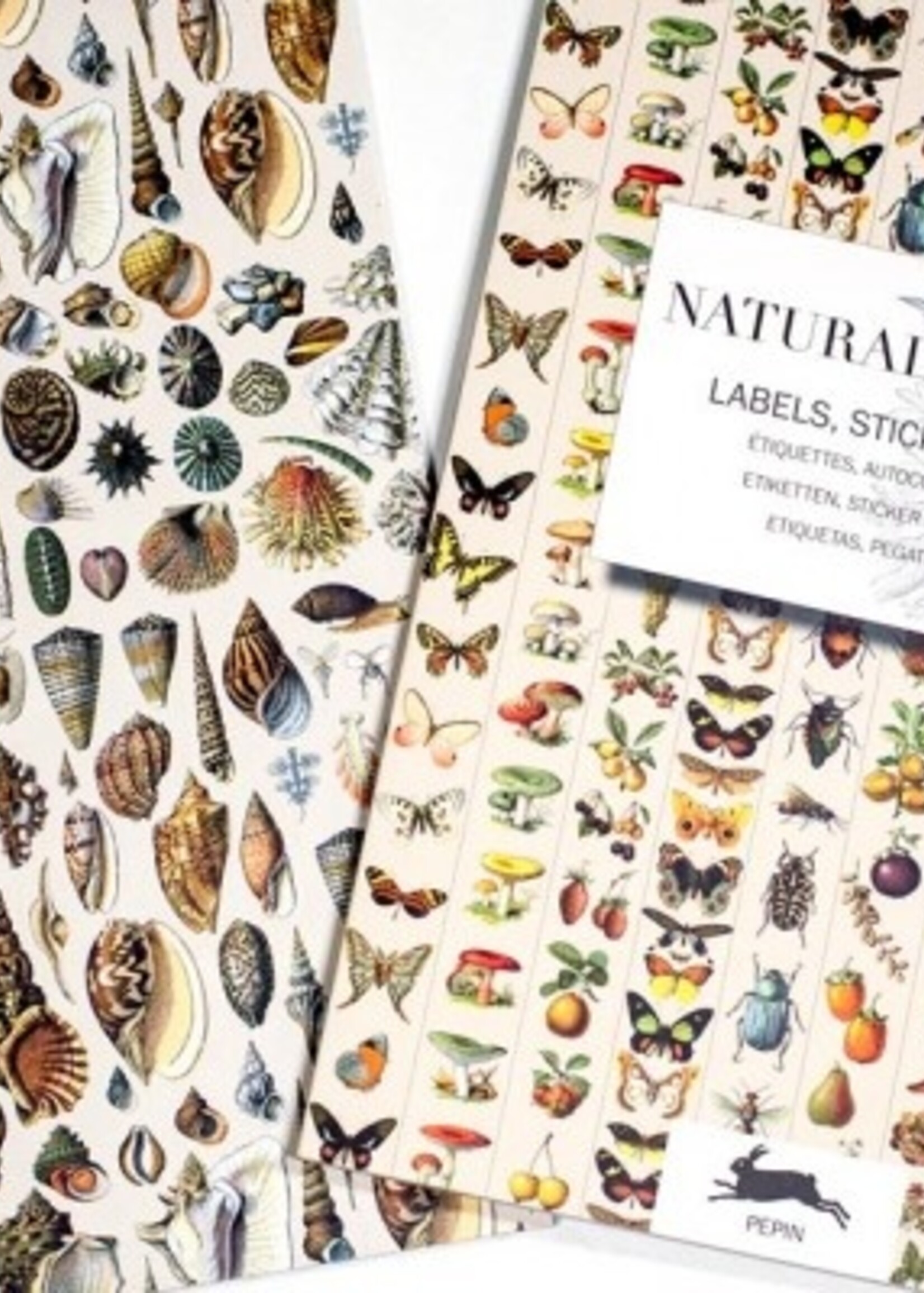 The Pepin Press LABEL & STICKER BOOK - Natural History