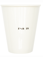 PORCELAIN MUG - f*ck it