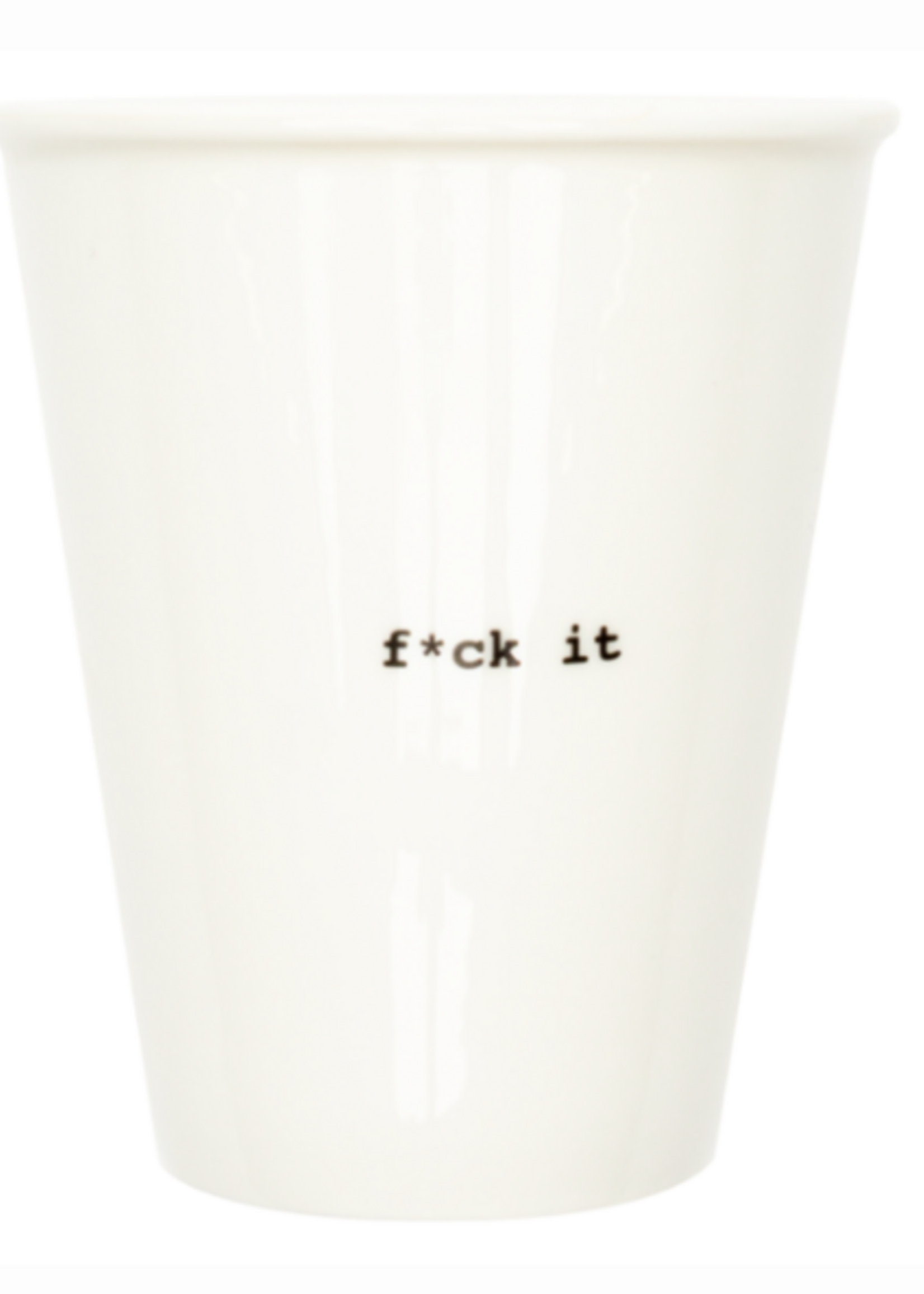 TASSE EN PORCELAINE - f*ck it