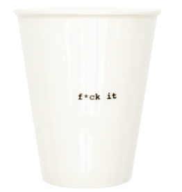 TASSE EN PORCELAINE - f*ck it