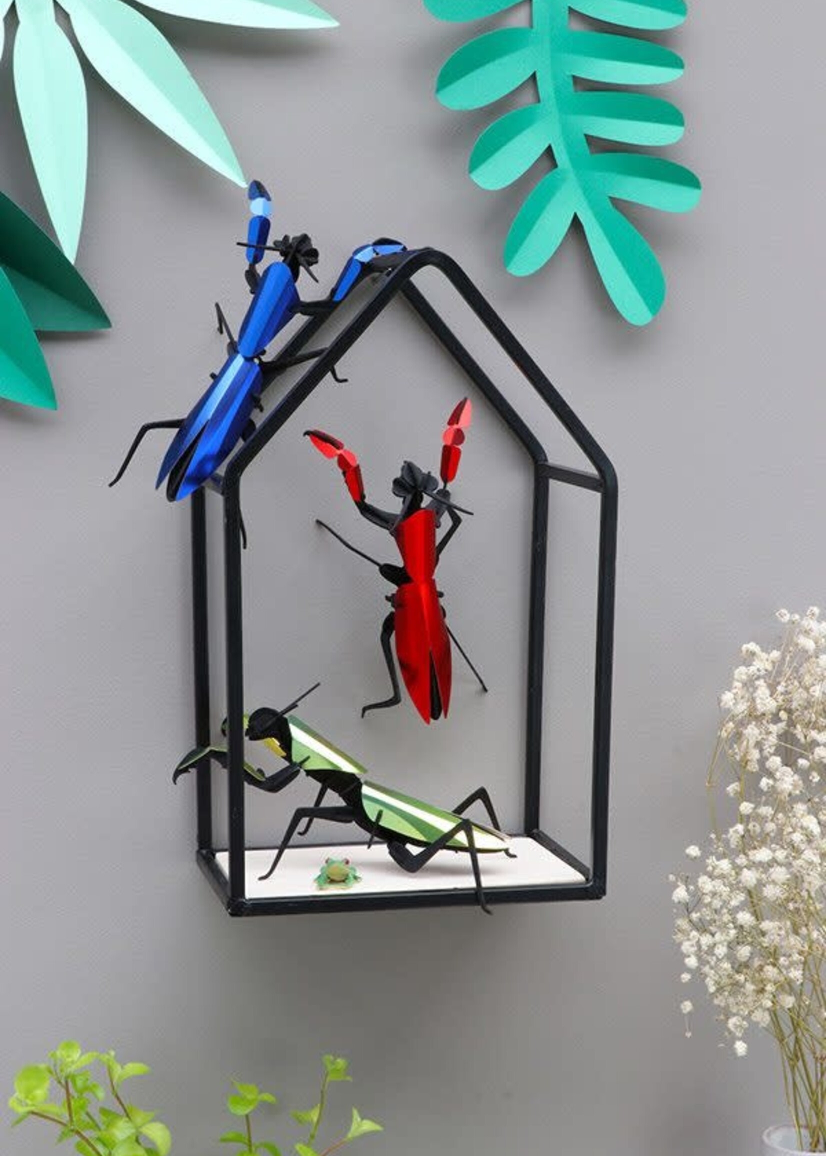 DIY DECORATIE - Bidsprinkhaan