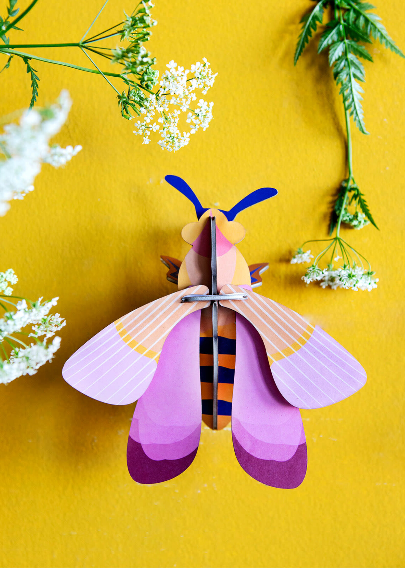 DIY DECORATION MURAL - Abeille à Miel Rose