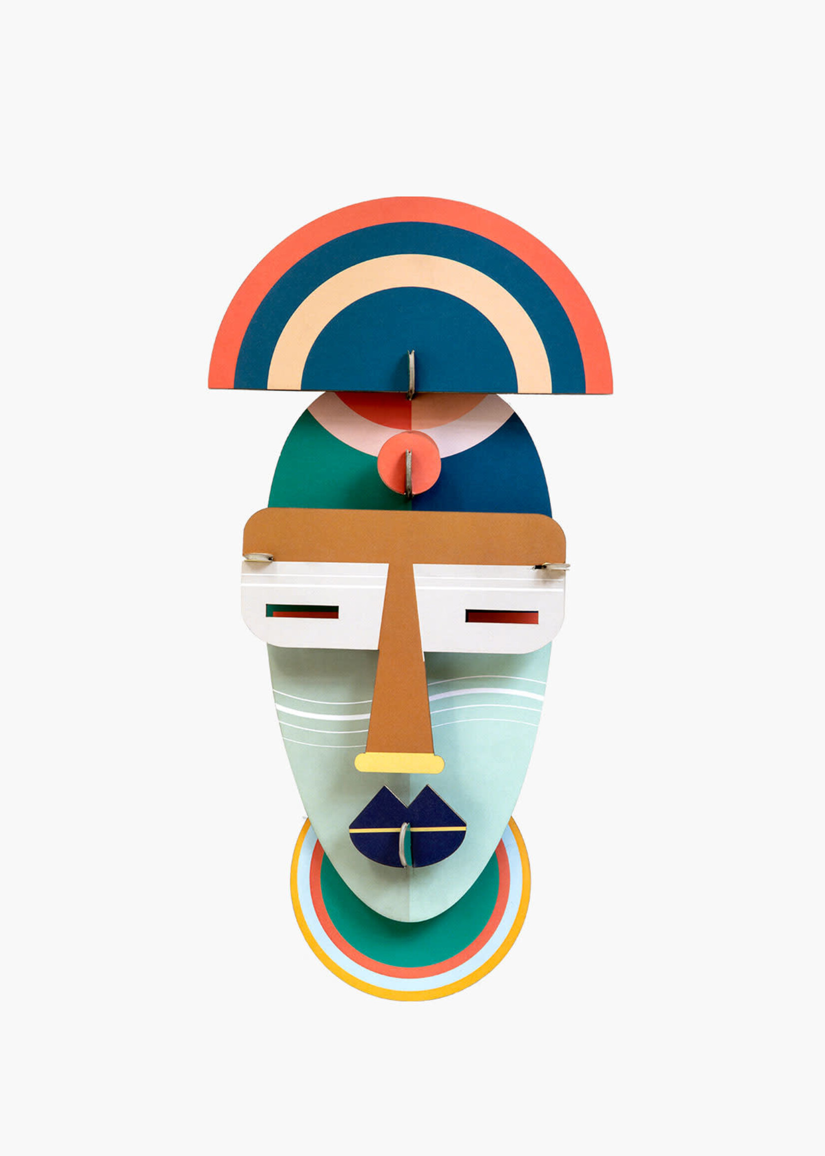 DIY DECORATION MURAL - Masque - Brooklyn