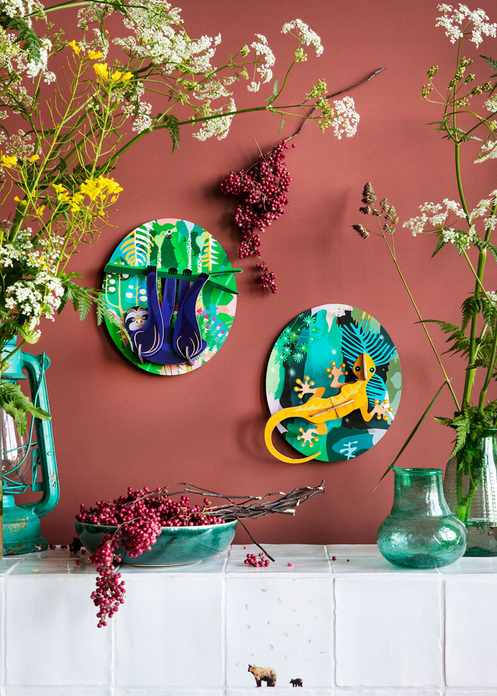 DIY WALL DECORATION - Jungle Gecko