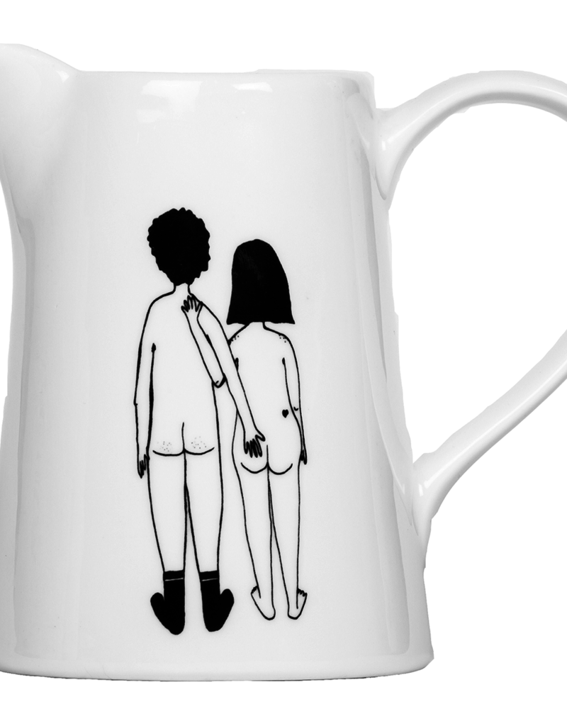 JUG -Naked Couple Back