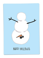KAART BLANCHE - Xmas - Naughty Snowman