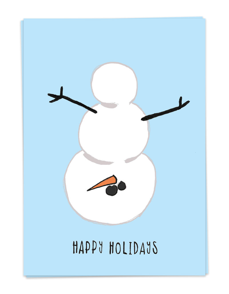 KAART BLANCHE - Xmas - Naughty Snowman