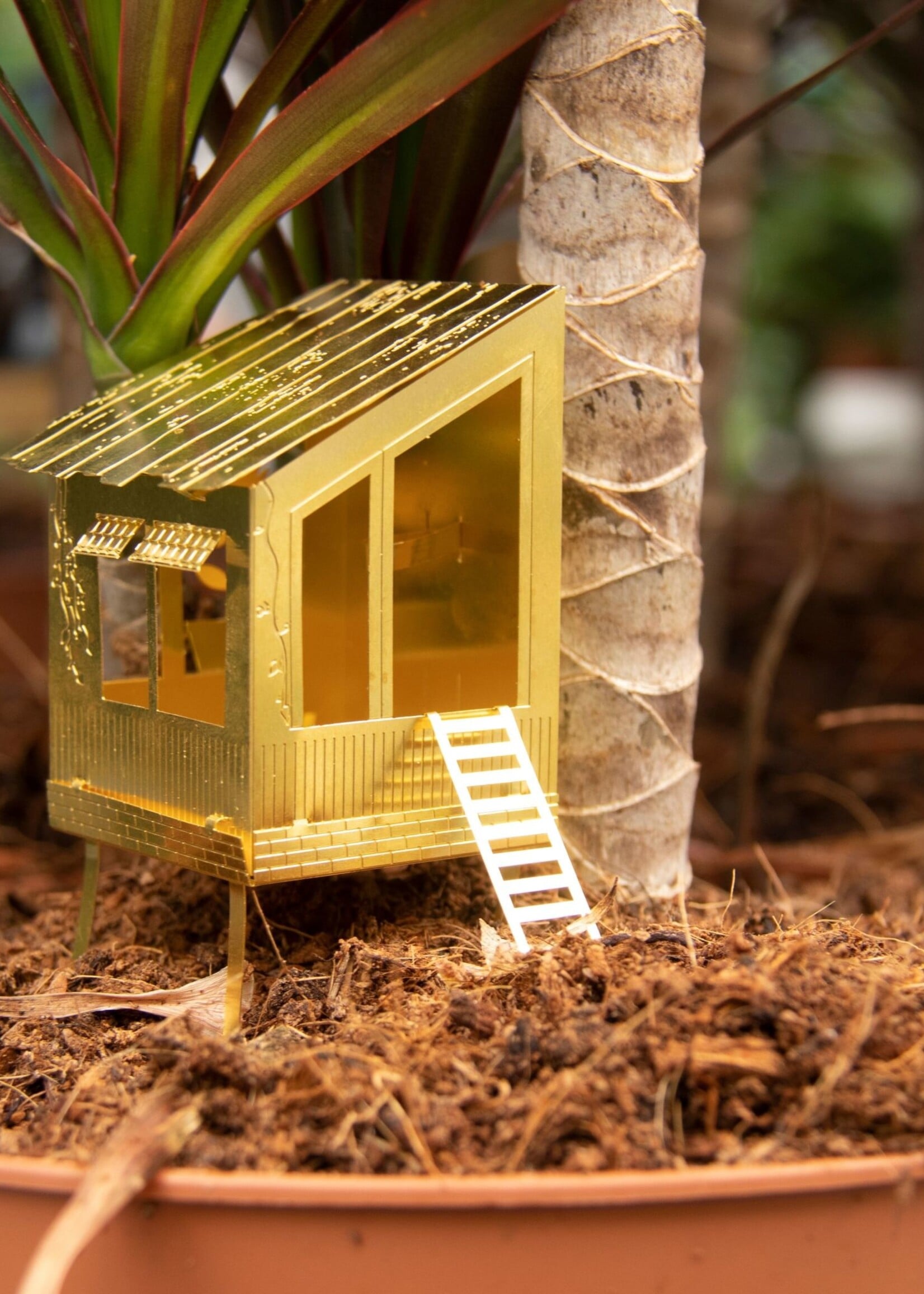 Tiny Treehouse for your plants