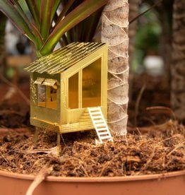 Mini-boomhut voor planten