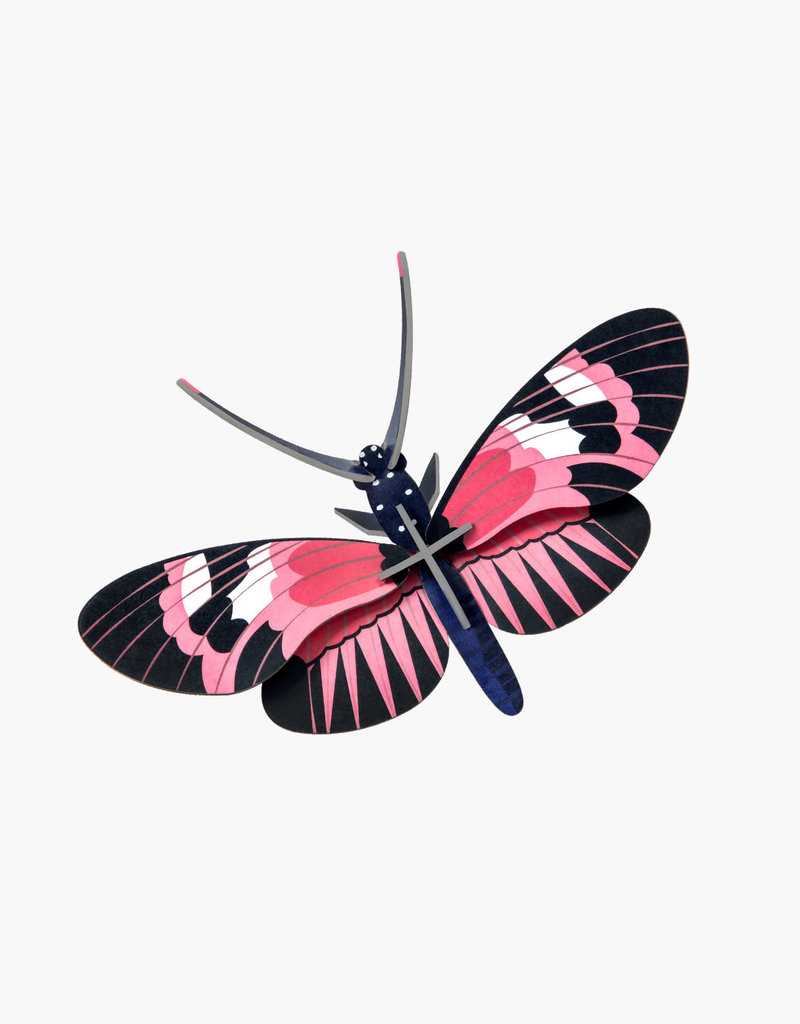 DIY DECORATION MURAL - Papillon Zèbre