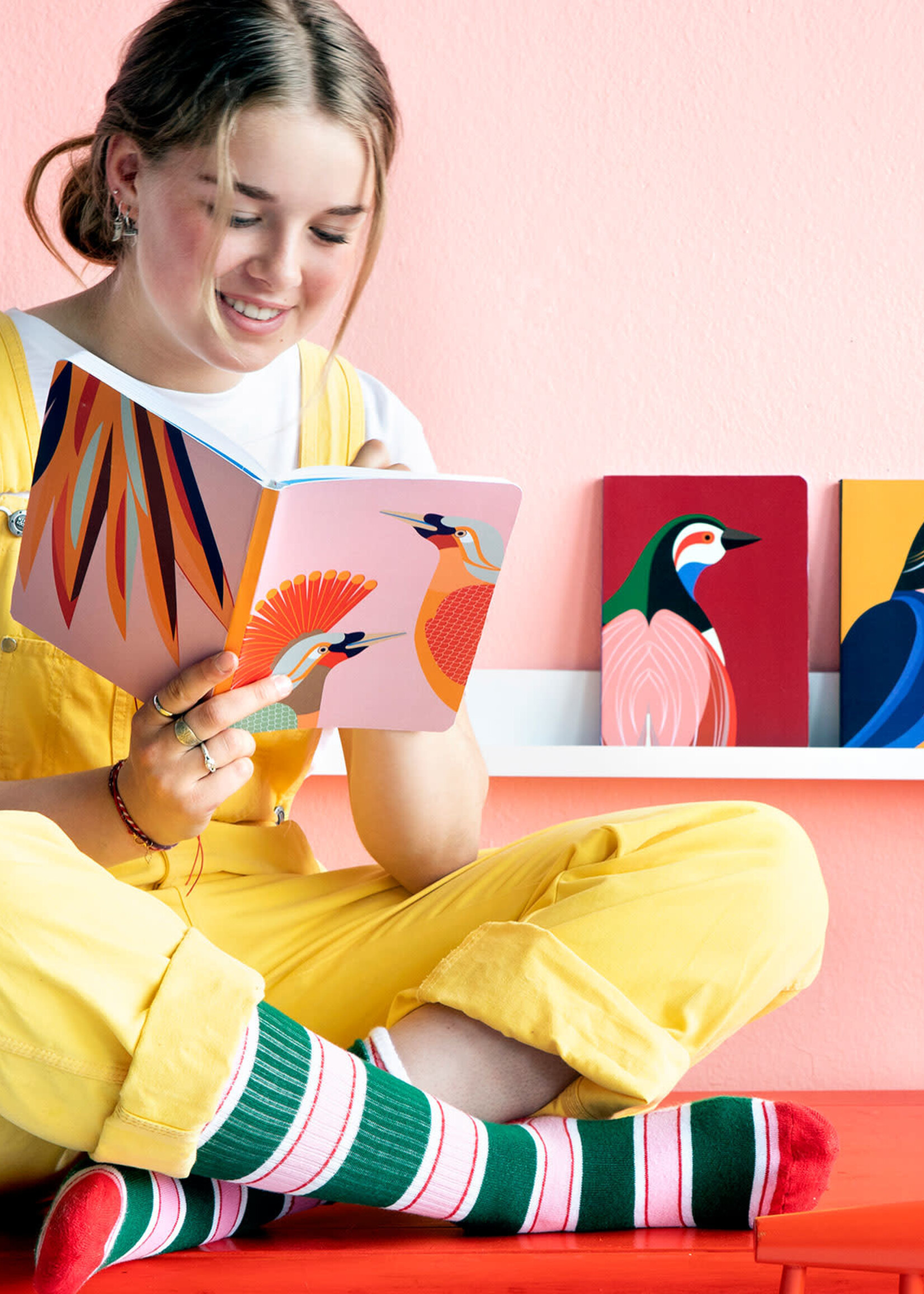 NOTEBOOK - A5 - Bird of Paradise Obi