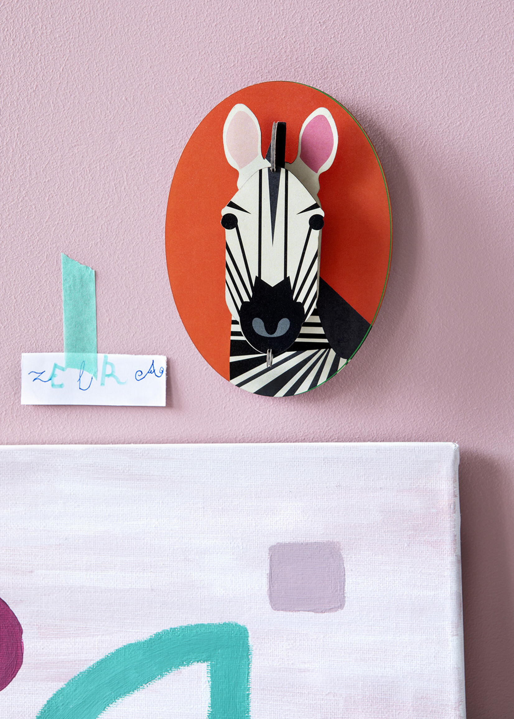 DIY WALL DECORATION - Zebra