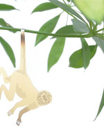 GOLDEN PLANT HANGER - Spider Monkey