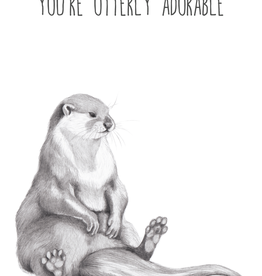 Animaux Spéciaux CARTE POSTAL - You're Otterly Adorable