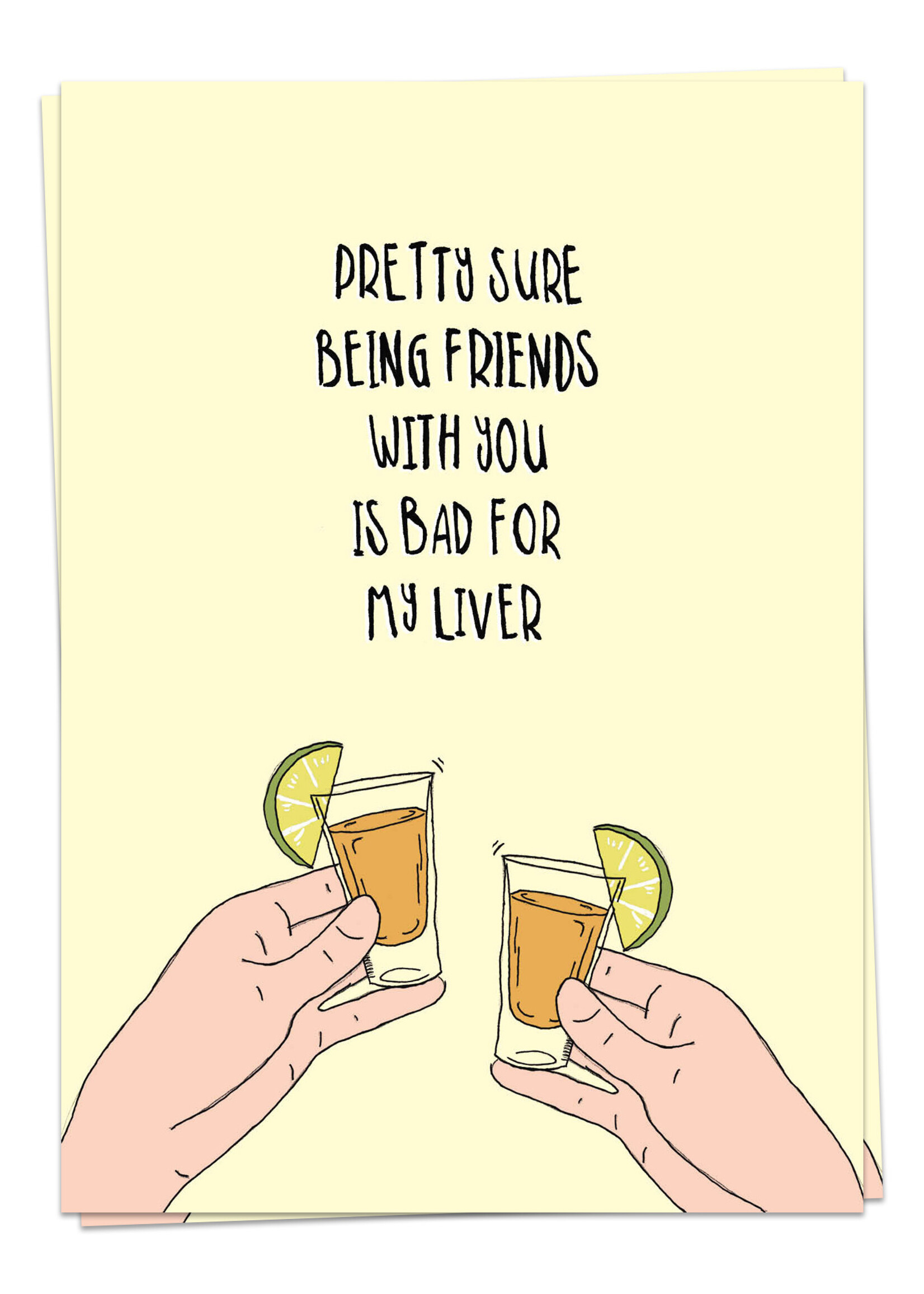KAART BLANCHE - Pretty Sure Being Friends With You is Bad for My Liver