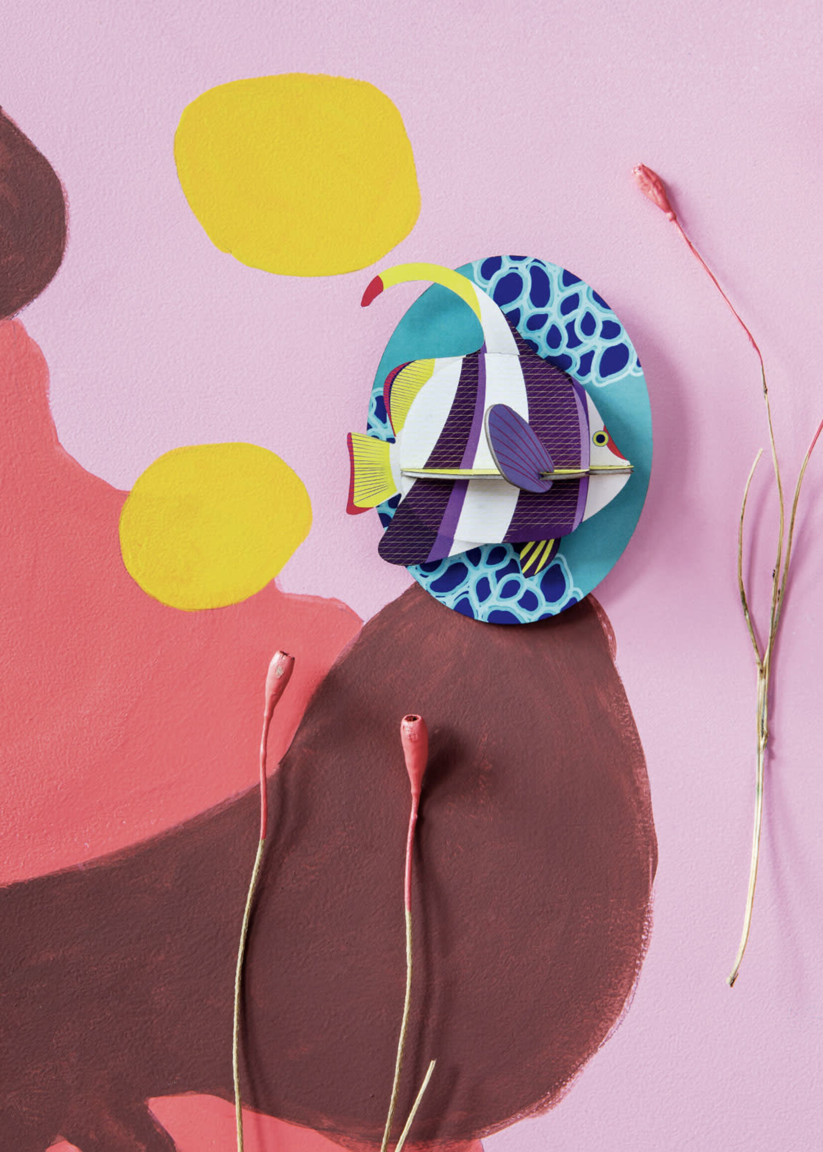 DIY WALL DECORATION - Marine Angelfish
