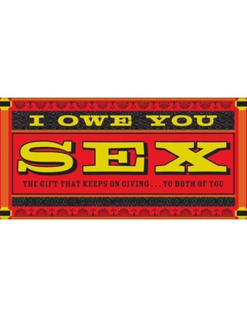 I OWE YOU SEX