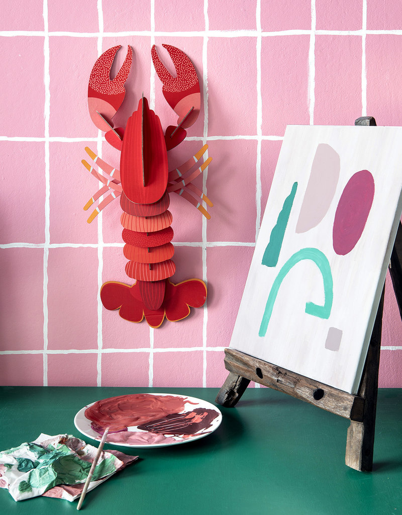 DIY WANDDECORATIE - Giant Lobster