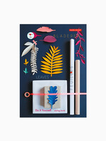 DIY UITKNIP BOEK - Gekleurde bladeren