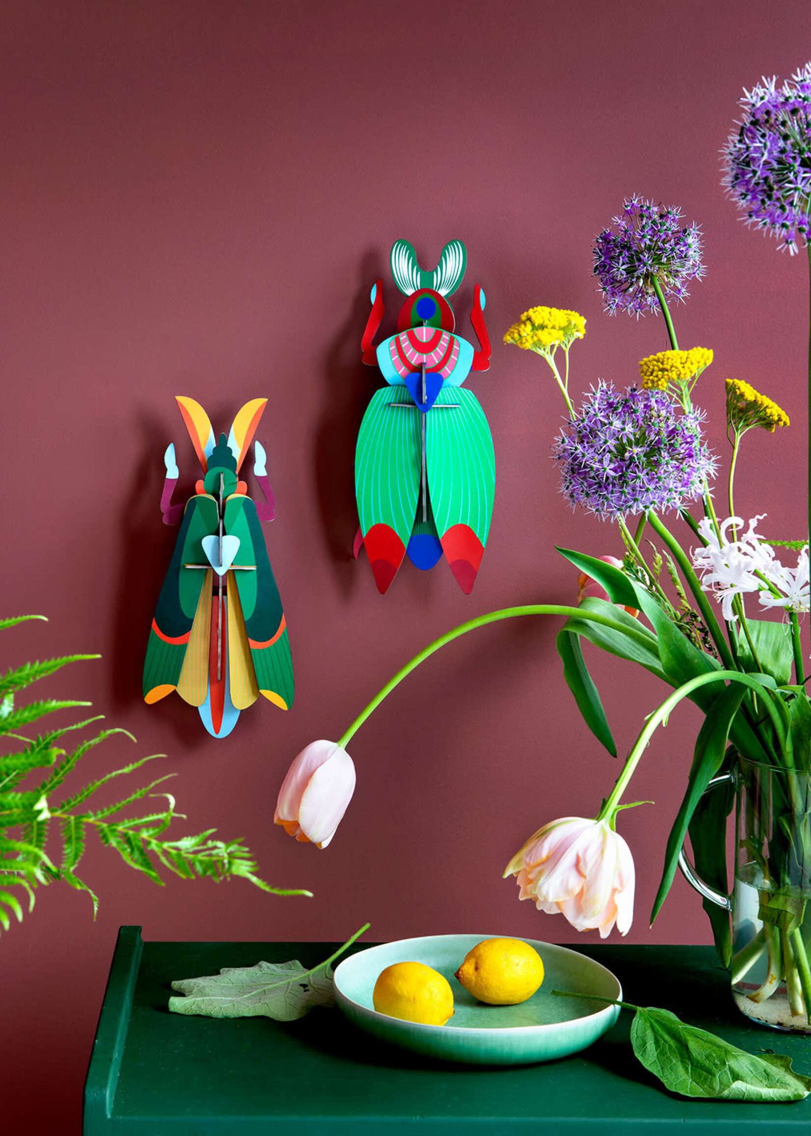 DIY WANDDECORATIE - Reuze mestkever