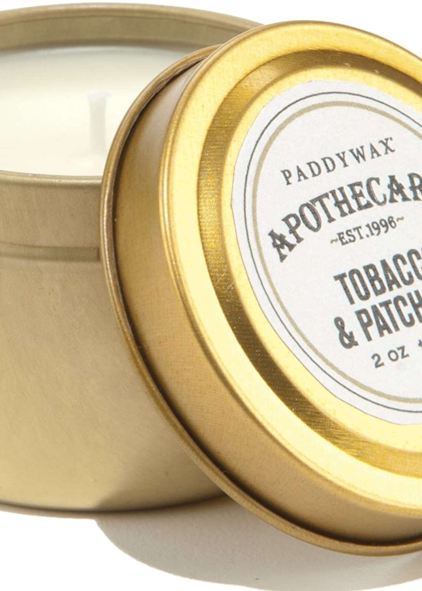 PADDYWAX APOTHECARY - Glazen Kaars - Tobacco & Patchouli