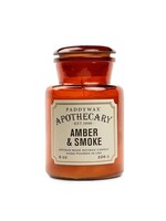 PADDYWAX APOTHECARY - Glass Candle - Amber & Smoke