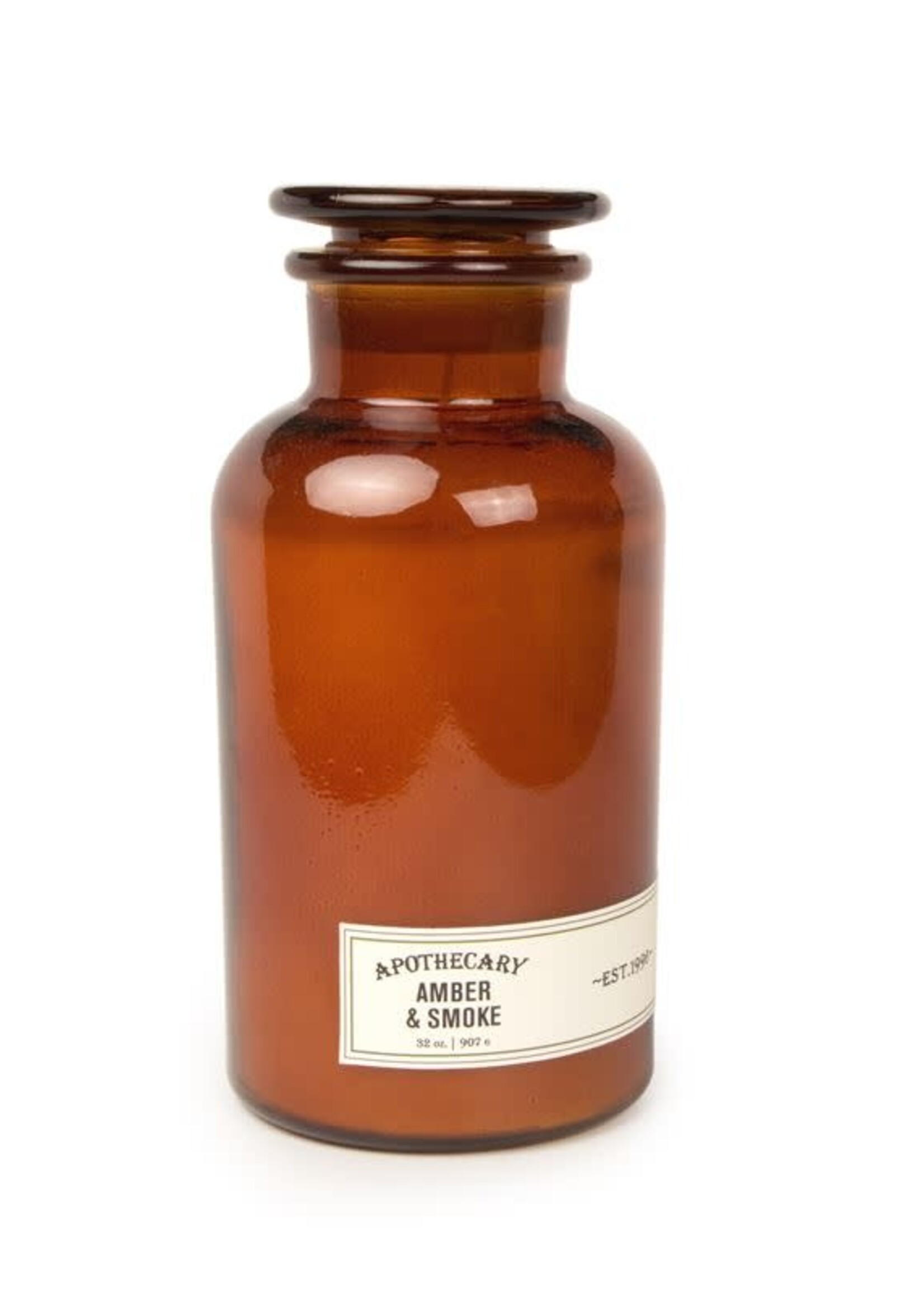 PADDYWAX APOTHECARY - Glass Candle - Amber & Smoke