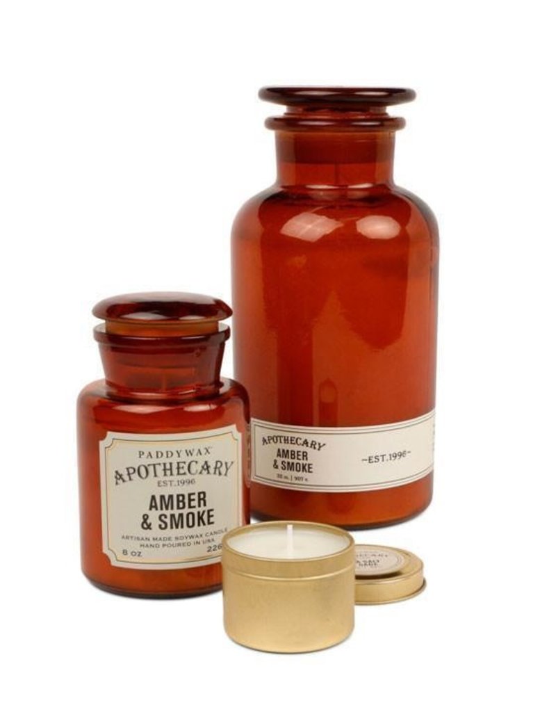 APOTHECARY - Glazen Kaars - Amber & Smoke