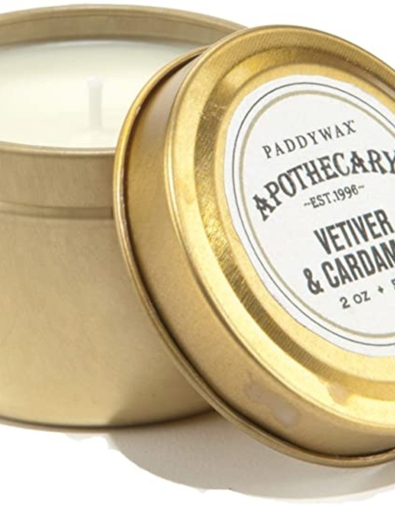 APOTHECARY - Glass Candle - Vetiver & Cardemom