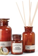 APOTHECARY - Glass Candle - Vetiver & Cardemom