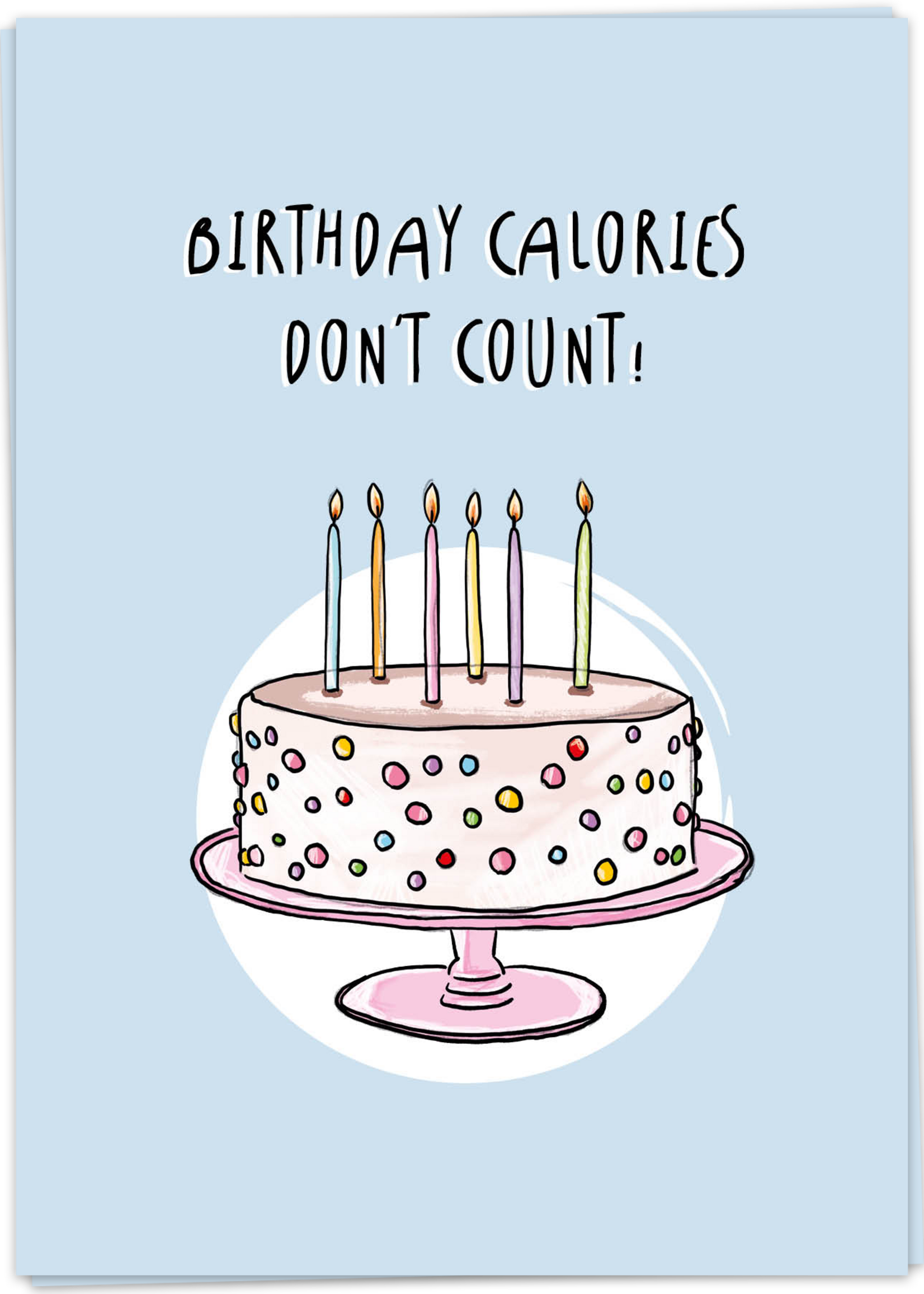 KAART BLANCHE - Birthday calories